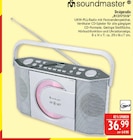 Designradio RCD755SI Angebote von Soundmaster bei Marktkauf Leipzig für 36,99 €