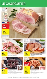 Offre Jambon cuit dans le catalogue Carrefour du moment à la page 24
