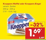 Waffel oder Riegel bei Netto Marken-Discount im Dörverden Prospekt für 1,69 €