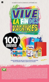 Catalogue Intermarché Express de la semaine "VIVE LA FIN DES VACANCES" avec 2 pages, valide du 25/08/2026 au 06/09/2026 pour Le Perreux-sur-Marne et alentours Prospectus Intermarché Express de la semaine "VIVE LA FIN DES VACANCES" avec 2 pages, valide du 25/08/2026 au 06/09/2026 pour Le Perreux-sur-Marne et alentours