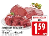 Jungbullen-Rouladen im EDEKA Prospekt Jungbullen-Rouladen von im aktuellen EDEKA Prospekt für 1,59 €