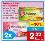 Minze bei Netto Marken-Discount im Prospekt "" für 2,19 €