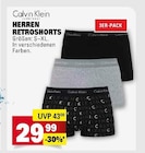 Herren Retroshorts Angebote von Calvin Klein bei E center Darmstadt für 29,99 €
