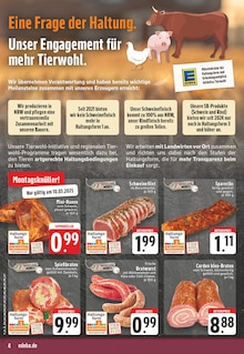 Bratwurst im EDEKA Prospekt "Aktuelle Angebote" mit 24 Seiten (Mülheim (Ruhr))