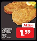 Gebratenes Schnitzel Angebote bei Markant Nordwest Osnabrück für 1,59 €