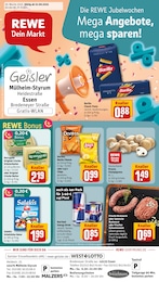 REWE Prospekt "Dein Markt" für Essen, 30 Seiten, 22.09.2025 - 27.09.2025