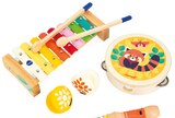 Coffret 4 instruments en bois - JANOD à 34,99 € dans le catalogue La Grande Récré