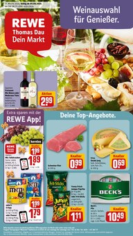 Aktueller REWE Prospekt "Dein Markt" Seite 1 von 24 Seiten