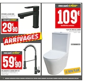 WC Angebote im Prospekt "100% ARRIVAGES : PRIX BAS EN QUANTITÉ LIMITÉE" von Batkor WC Angebote im Prospekt "100% ARRIVAGES : PRIX BAS EN QUANTITÉ LIMITÉE" von Batkor auf Seite 7