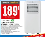 Climatiseur mobile réversible 2050 W TP2520 à Brico Cash dans Pluzunet Climatiseur mobile réversible 2050 W TP2520 à Brico Cash dans Pluzunet