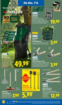 Rasentrimmer Angebot im Lidl Prospekt, gültig von 07.09.2026 bis 12.09.2026 Rasentrimmer Angebot im aktuellen Lidl Prospekt auf Seite 32