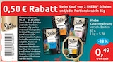 Katzennahrung von Sheba für 0,49 € bei budni im Angebot Katzennahrung von Sheba im aktuellen budni Prospekt