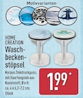 Waschbeckenstöpsel von Home Creation im aktuellen ALDI Nord Prospekt
