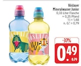 Mineralwasser Junior im Angebot bei EDEKA in Altenburg Mineralwasser Junior Angebote von Vöslauer bei EDEKA Altenburg für 0,49 €