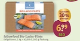 Bio-Lachs-Filets von followfood im aktuellen tegut Prospekt für 6,99 €