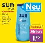 Apres Lotion von Sun D'Or im aktuellen Netto Marken-Discount Prospekt für 1,75 €