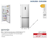 Aktuelle Kühlschrank Angebote bei METRO in Ravensburg Aktuelles Kühl-/Gefrierkombination N 619 EAXL4 Angebot bei METRO in Ravensburg ab 392,69 €