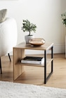 Table d'appoint avec étagère en promo chez B&M Table d'appoint avec étagère dans le catalogue B&M