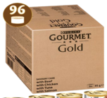 Gold Katzennahrung von Gourmet im aktuellen REWE Prospekt für 39,99 €