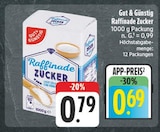 Aktuelle Zucker Angebote bei EDEKA in Würzburg Aktuelles Raffinade Zucker Angebot bei EDEKA in Würzburg ab 0,69 €
