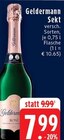 Aktuelle Sekt Angebote bei EDEKA in Mönchengladbach Aktuelles Rosé Angebot bei EDEKA in Mönchengladbach ab 7,99 €