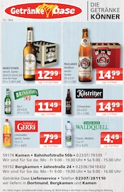 Aktueller Getränke Oase Prospekt mit Bier, "Aktuelle Angebote", Seite 1