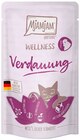 Wellness Katzennahrung Angebote von MjAMjAM bei REWE Schwäbisch Gmünd für 19,49 €