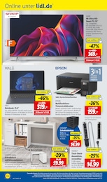 Schreibtisch Angebot im aktuellen Lidl Prospekt auf Seite 44