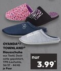 Hausschuhe Angebote von OYANDA oder TOWNLAND bei Kaufland Nordhausen für 3,99 €