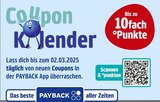 Coupon Kalender Angebote von PAYBACK bei Marktkauf Ludwigsburg