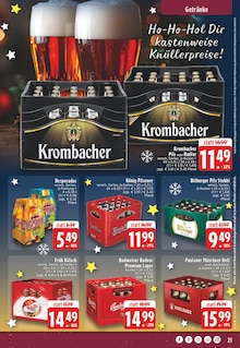 Krombacher im aktuellen EDEKA Prospekt (Pulheim) Krombacher im EDEKA Prospekt "Aktuelle Angebote" mit 30 Seiten (Pulheim)