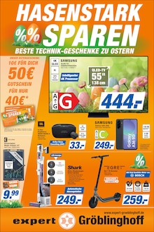 Fernseher im expert Prospekt "Top Angebote" mit 12 Seiten (Hilden)