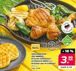 Frische Hähnchen-Grillplatte BBQ oder Kräuter der Provence im Angebot bei Netto mit dem Scottie in Cottbus Frische Hähnchen-Grillplatte BBQ oder Kräuter der Provence Angebote von GRILLSAISON bei Netto mit dem Scottie Cottbus für 3,99 €