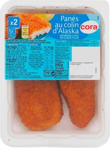 Colin - Cora dans le catalogue Supermarchés Match Panés au colin d'Alaska - Cora à 1,60 € en promo chez Supermarchés Match