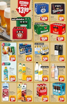 Wasser im aktuellen REWE Prospekt (Berlin) Wasser im REWE Prospekt "Dein Markt" mit 32 Seiten (Berlin)