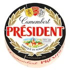 Camembert - PRÉSIDENT - Carrefour Camembert - PRÉSIDENT à 1,99 € dans le catalogue Carrefour