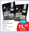 Whey Protein Pulver Chocolate von Mammut im aktuellen budni Prospekt