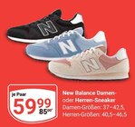Damen-Sneaker Angebote von New Balance bei GLOBUS St. Ingbert für 59,99 €
