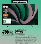 Tv led 4k - SAMSUNG en promo chez Blanc Brun Saint-Cloud à 499,90 €