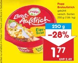 Brotaufstrich von Popp im aktuellen Netto Marken-Discount Prospekt für 1,77 €