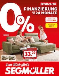 Segmüller Prospekt für Heidelberg: "Finanzierung bis zu 24 Monate - Zum Glück gibt’s SEGMÜLLER", 6 Seiten, 27.06.2026 - 11.07.2026