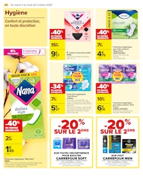 Offre Nana dans le catalogue Carrefour du moment à la page 54