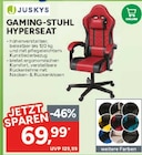 Gaming-Stuhl Hyperseat von Juskys für 69,99 € bei Marktkauf im Angebot Gaming-Stuhl Hyperseat von Juskys im aktuellen Marktkauf Prospekt