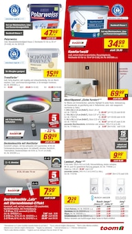 Deckenventilator im aktuellen toom Baumarkt Prospekt (Düsseldorf) Deckenventilator im toom Baumarkt Prospekt "Respekt, wer's selber macht." mit 16 Seiten (Düsseldorf)
