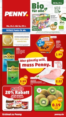 Penny-Markt Prospekt für Ennepetal: Top Angebote, 40 Seiten, 24.01.2022 - 29.01.2022