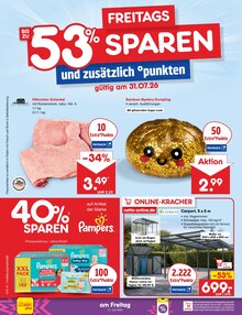 Pampers im Netto Marken-Discount Prospekt "Aktuelle Angebote" mit 76 Seiten (Hamburg)
