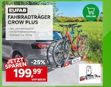Fahrradträger Crow Plus Angebote von Eufab bei Marktkauf Lörrach für 199,99 €