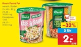 Aktuelles Pasta Pot Käse & Sahne Angebot bei Netto Marken-Discount in Reutlingen ab 2,00 €