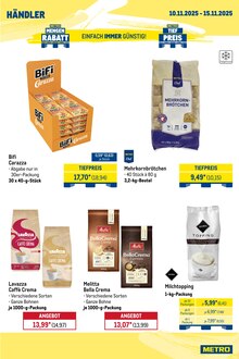 Lavazza im aktuellen METRO Prospekt (Mannheim) Lavazza im METRO Prospekt "Wochenengebote Händler + Charity + Händler Mix" mit 30 Seiten (Mannheim)