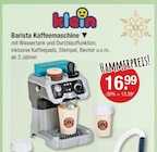 Barista Kaffeemaschine von klein für 16,99 € bei V-Markt im Angebot Barista Kaffeemaschine von klein im aktuellen V-Markt Prospekt